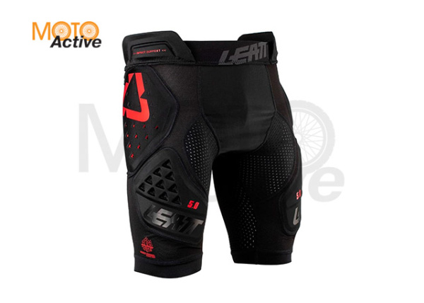 Шорты защитные Leatt 3DF 5.0 Impact Shorts Black